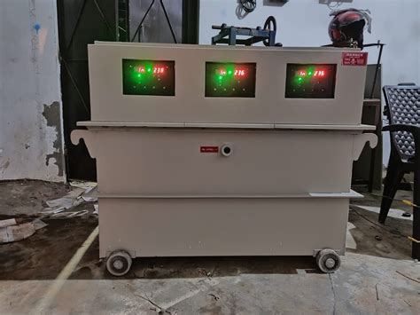 Three Phase 50 Kva Oil Cooled Servo Voltage Stabilizer At ₹ 90000 In Kanpur