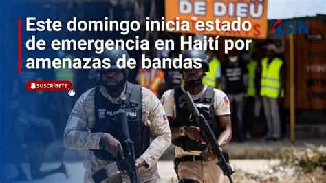 Estado De Emergencia En Haití Sinfindesemana 21 12 2024 Youtube