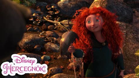 Merida A Bátor Merida élelmet Szerez Disney Hercegnők Youtube