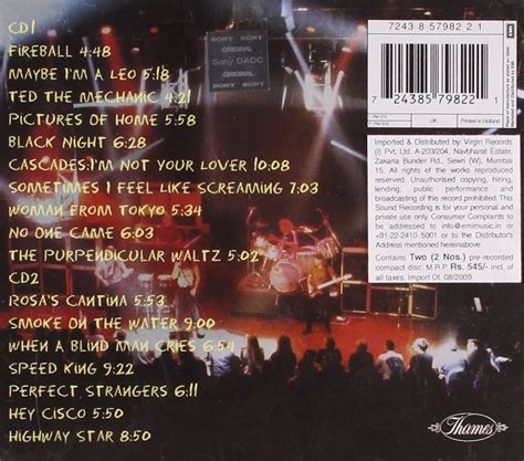 Live At The Olympia 96 Deep Purple Italia