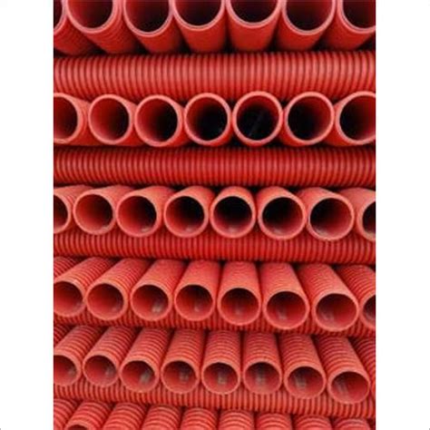 Round Shape Astm Standard Orange Color Mm Dwc Pipe Application