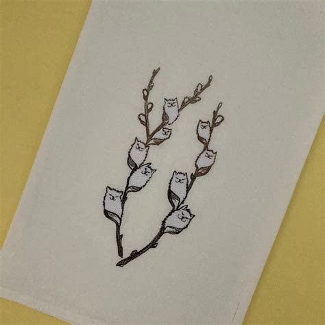 Pussy Willow Art Etsy