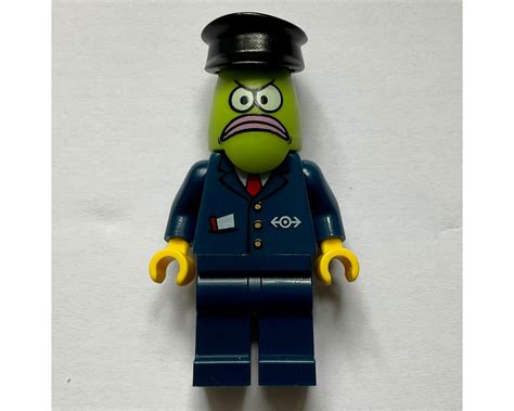 LEGO Set Fig Bikini Bottom Express Bus Driver Rebrickable Build With LEGO