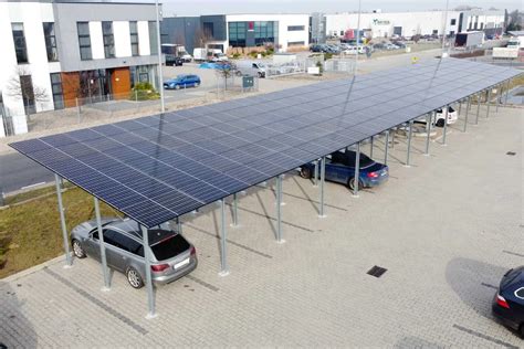 Carport Fotowoltaiczny 50 KWp Dla Firmy