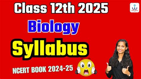 Class 12th Biology Syllabus 202512th Biologybihar Board 2025class 12 Biology Syllabus Youtube