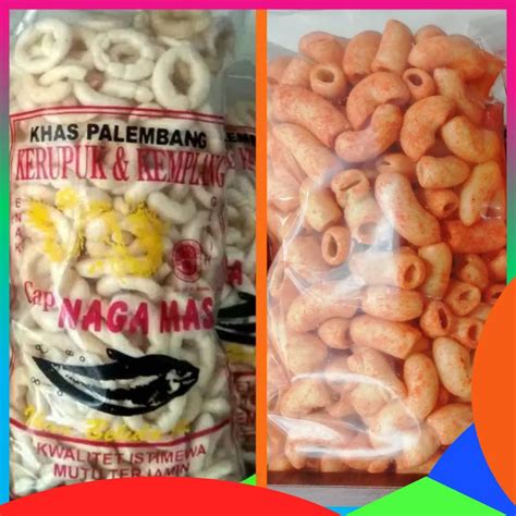 Jual Kerupuk Makaroni Macarones Dan Kerupuk Kemplang Cincin Naga Mas