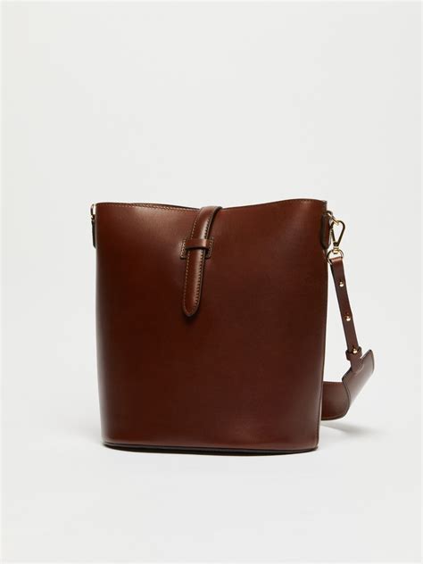 Leather Bucket Bag Max Mara