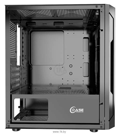 PowerCase Mistral Micro Z3B Mesh LED Black корпус для компьютера купить ...