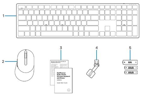 Guide Dutilisation Et De D Pannage Du Produit Clavier Et Souris Sans