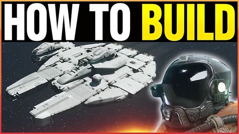 Starfield How To Build Millennium Falcon Ship Guide Youtube