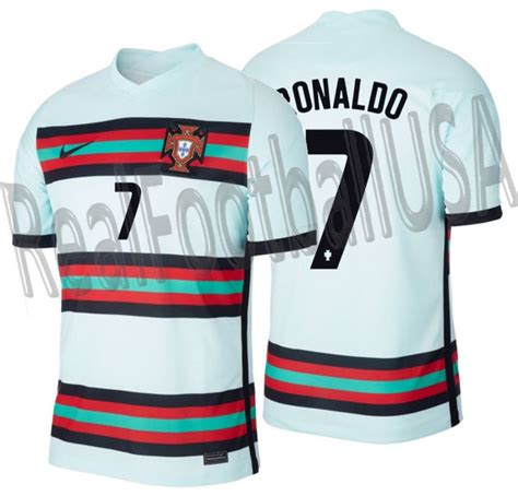 Nike Cristiano Ronaldo Portugal Away Jersey 2020 2021 Realfootballusanet