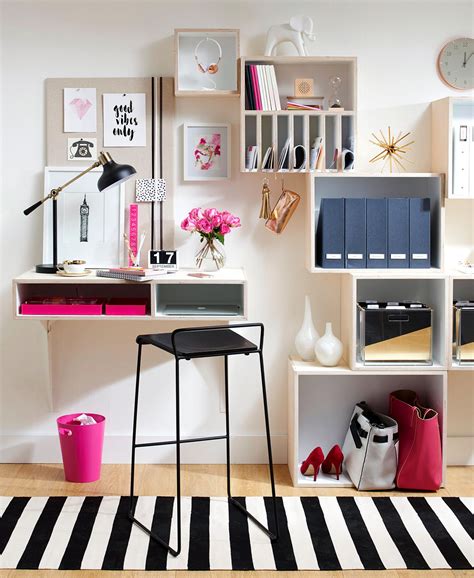 13 Pretty Yet Hardworking Home Office Shelving Ideas