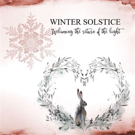 4 Personalised Winter Solstice Greetings Card Yule Festival Watercolour