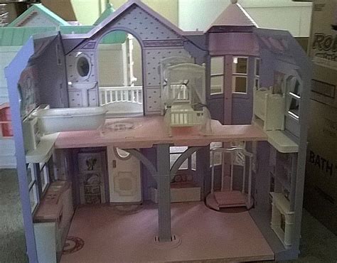 1995 Barbie Dream House Dreamhouse Victorian Mansion With Working