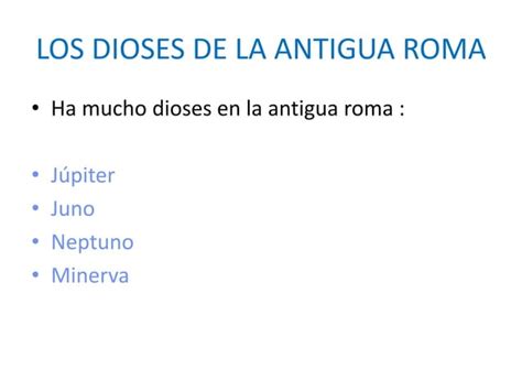 La Antigua Roma Ppt