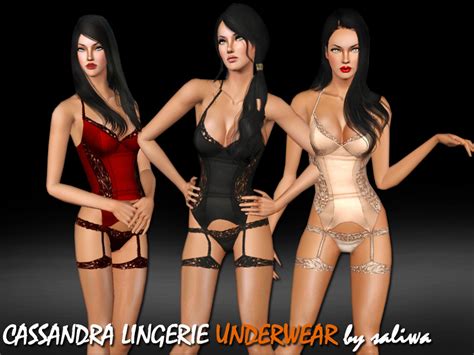 The Sims Resource Cassandra Lingerie
