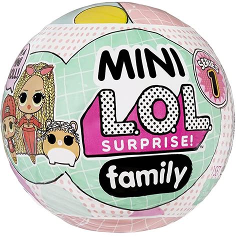 Кукла шарик ЛОЛ Сюрприз Мини Семья, 1 серия (L.O.L. Surprise! Mini ...