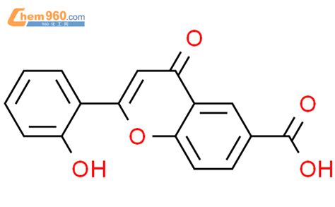 63071 00 1 4H 1 Benzopyran 6 Carboxylic Acid 2 2 Hydroxyphenyl 4 Oxo