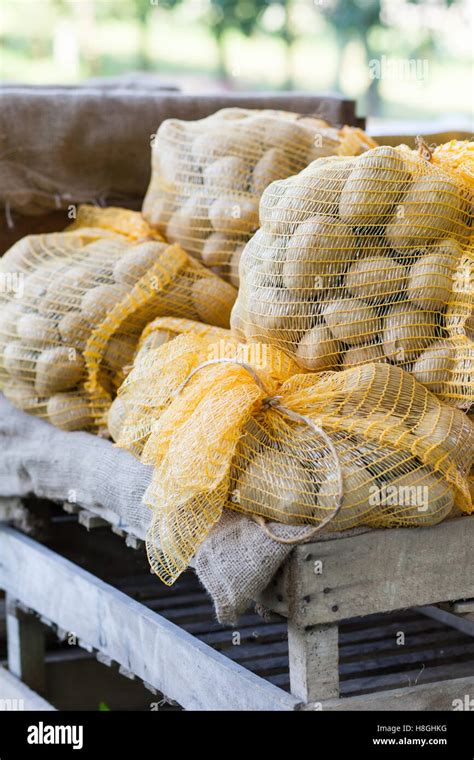 Bags Of Potatoes Hi Res Stock Photography And Images Alamy