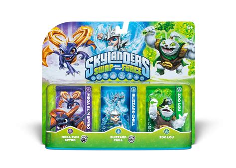 Buy Skylanders Swap Force Triple Character Pack Mega Ram Ro Blizzard