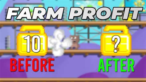 LAZY PROFIT WITH LASER GRID Growtopia YouTube