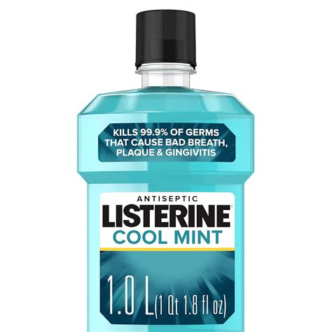 Buy Listerine Cool Mint Antiseptic Mouthwash To Kill Of Germs That