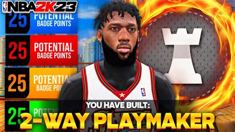 MOST GAMEBREAKING 68 2 WAY PLAYMAKER BUILD ON NBA 2K23 THIS BUILD IS