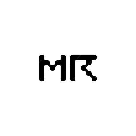 Premium Vector Mr Monogram Logo Design Letter Text Name Symbol