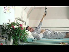 Teen Nurses Fuck Old Grandpa In A Fake Hospital Bed And Give Sloppy Blowjob Xxx Videos Porno