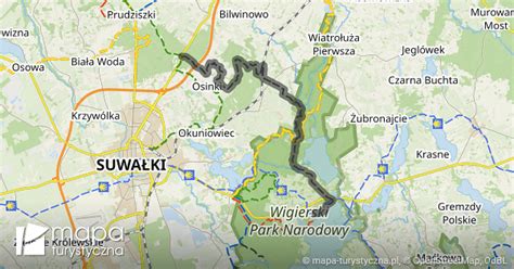 Czarny Szlak Turystyczny Stary Folwark Studzieniczne Mapa