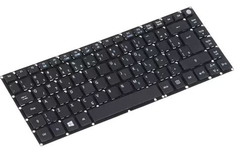 Teclado Para Acer Aspire E Kb Ac Abnt Ptbr Negro Mercadolibre