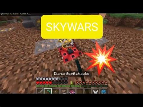 Drei Runden Skywars Kits Minecraft PS4 Deutsch YouTube