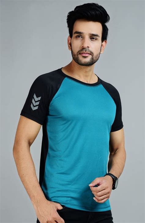 Round Mens Sports Dry Fit T Shirt Half Sleeves At Rs 125 Piece In