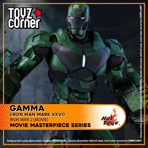 Jual Toyz Corner Hot Toys MMS 332 MMS332 Hot Toys Iron Mark XXVI Gamma Shopee Indonesia