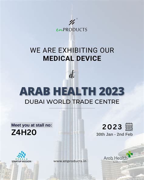 Exhibiting In Arab Health Enproducts Pvt Ltd