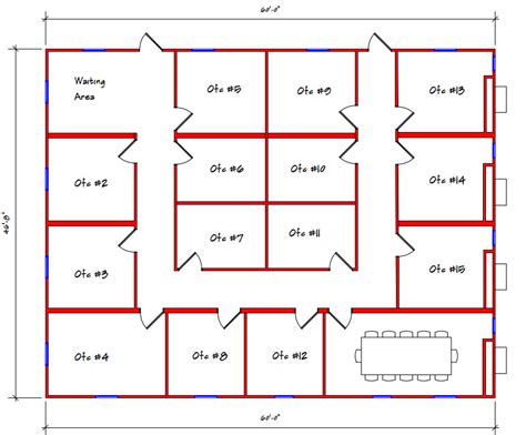 Small Commercial Building Floor Plan