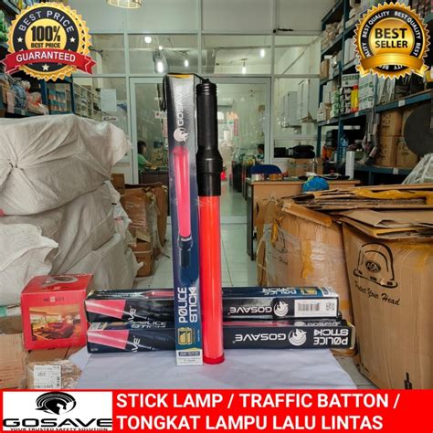 Jual Lampu Lalu Lintas Tongkat Lalin Senter Polisi Stick Warning Light