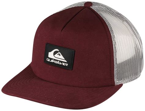 Quiksilver Omnipotent Trucker Hat Ruby Wine