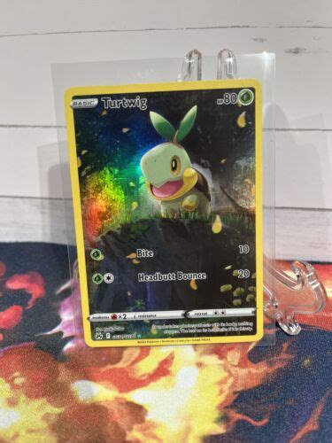 Pokémon TCG Turtwig Crown Zenith Galarian Gallery GG31 GG70 Holo Holo