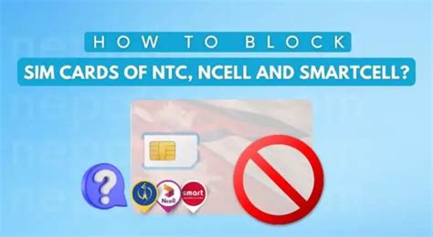 How To Block SIM Cards Of NTC Ncell 2024 Update