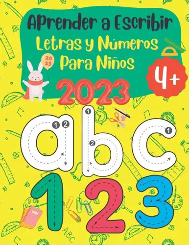 Libro Aprender A Escribir Letras Y Números Para Niños 2 71ek Envío Gratis