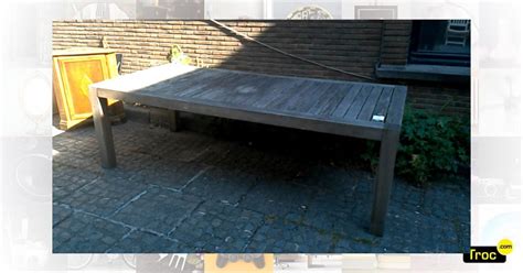 Tweedehands Aankoop En Verkoop Table De Jardin Teck Bristol Uccle