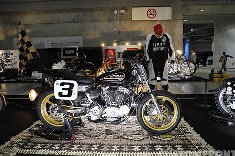 2023 HCS YOKOHAMA HOT ROD CUSTOM SHOW 31thのショベルヘッド CUSTOM FRONT