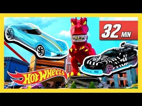 SALVANDO HOT WHEELS CITY DO DINOSSAUROS GIGANTES Hot Wheels Português YouTube Hot