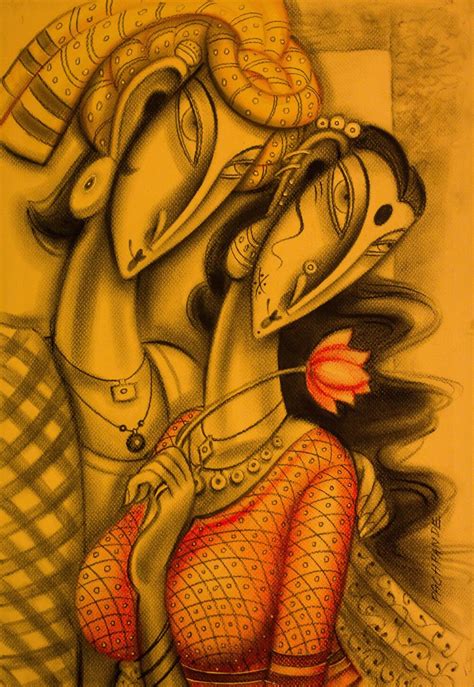 Shashikant Dhotre 40 In X 30 In Moksh Art Gallery