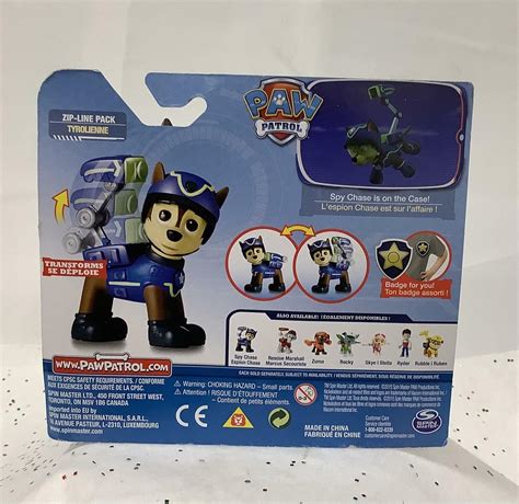 Paw Patrol Action Pack Pup Badge Spy Chase Zip Line Pack Other