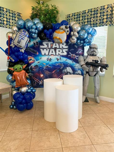 Balloon Diy Balloon Bouquet Balloon Garland Star Wars Birthday