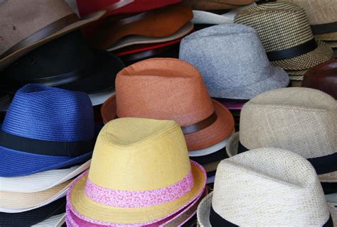 Colorful summer hats 11226432 Stock Photo at Vecteezy