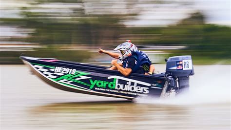 Souped Up 30hp Dinghy Racing At The Riverland Dinghy Derby Youtube