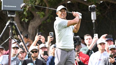 Tiger Woods Tee Time For Sunday At 2023 Genesis Invitational